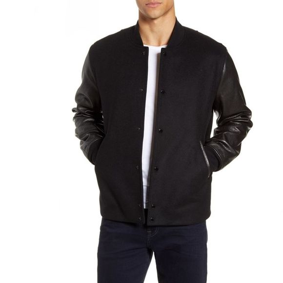 rag & bone Other - Rag and Bone Boulder Varsity Jacket